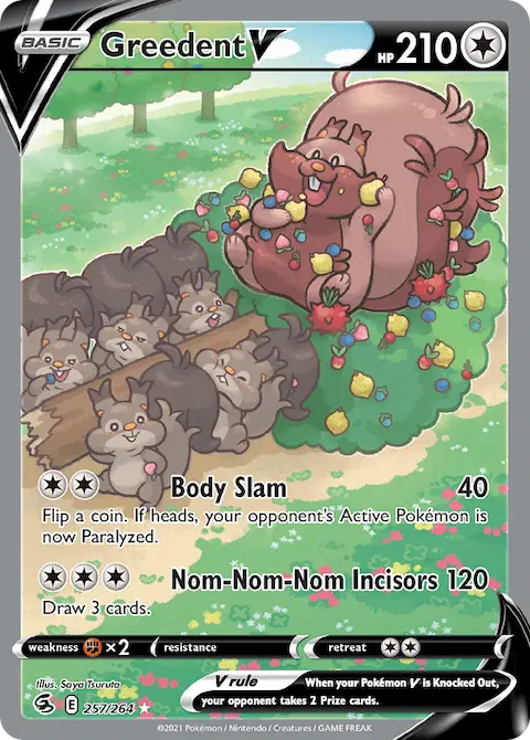 Greedent V, Fusion Strike 257/264