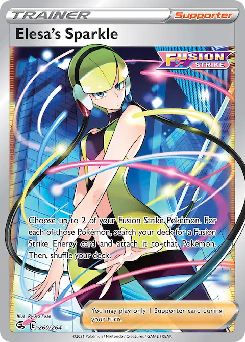 Elesa's Sparkle, Fusion Strike 260/264