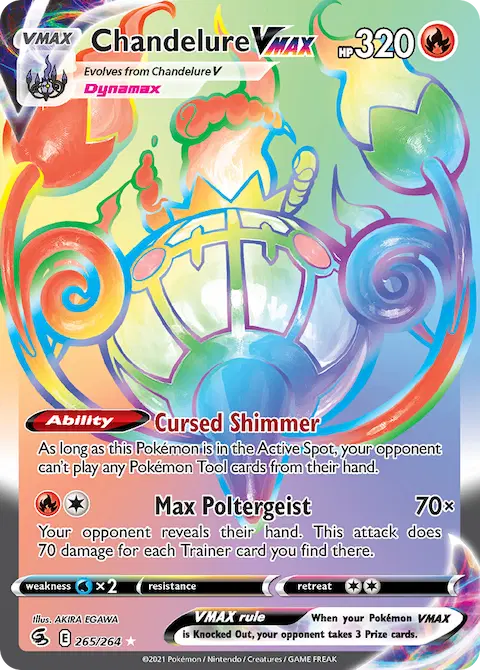 Chandelure VMAX, Fusion Strike 265/264