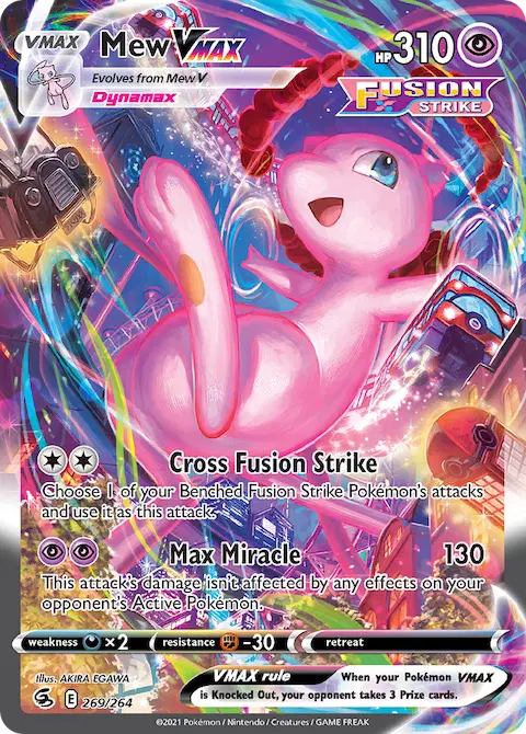 Mew VMAX, Fusion Strike 269/264