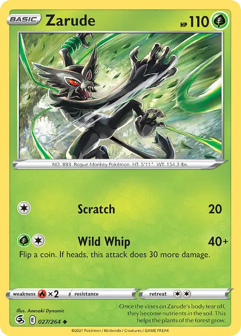 Zarude, Fusion Strike 27/264