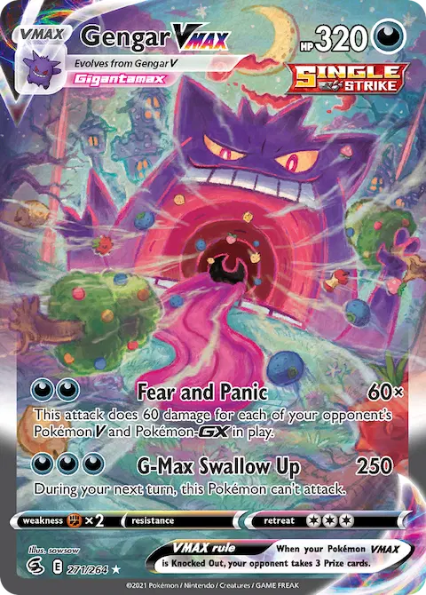 Gengar VMAX, Fusion Strike 271/264