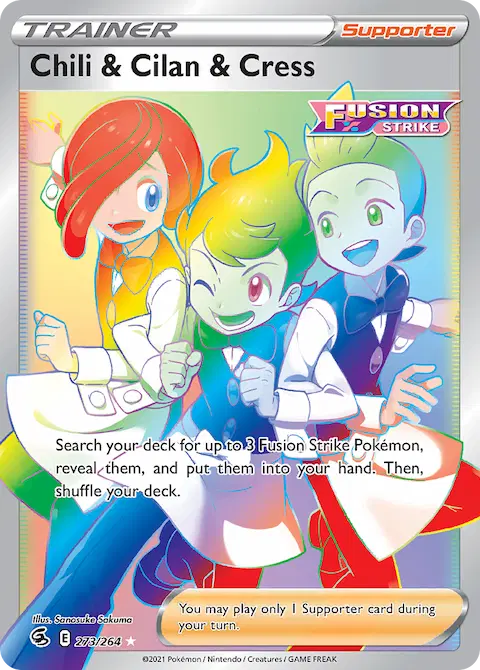 Chili & Cilan & Cress, Fusion Strike 273/264