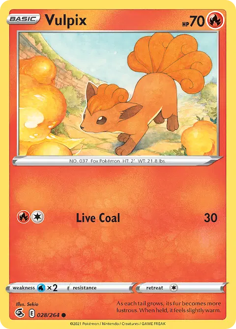 Vulpix, Fusion Strike 28/264
