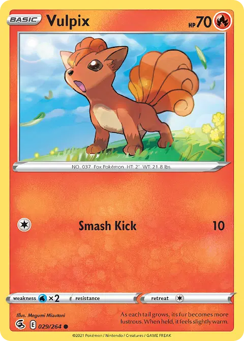 Vulpix, Fusion Strike 29/264