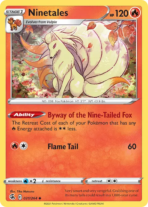 Ninetales, Fusion Strike 31/264