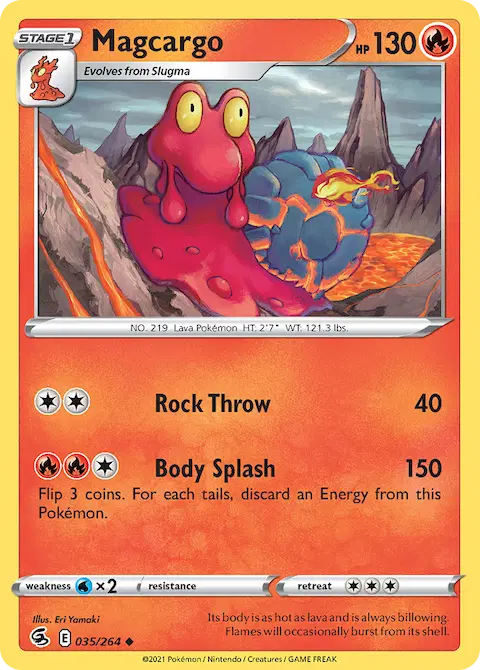 Magcargo, Fusion Strike 35/264