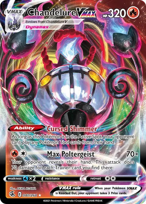 Chandelure VMAX, Fusion Strike 40/264