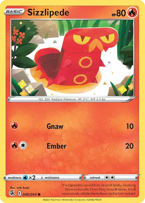 Sizzlipede, Fusion Strike 46/264