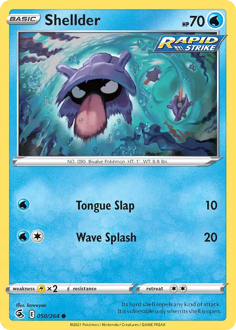 Shellder, Fusion Strike 50/264