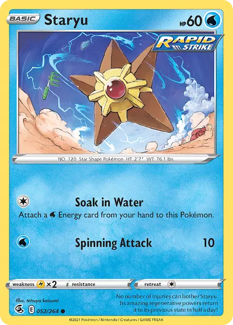 Staryu, Fusion Strike 52/264