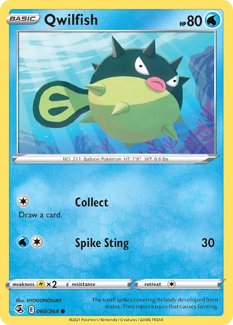 Qwilfish, Fusion Strike 60/264