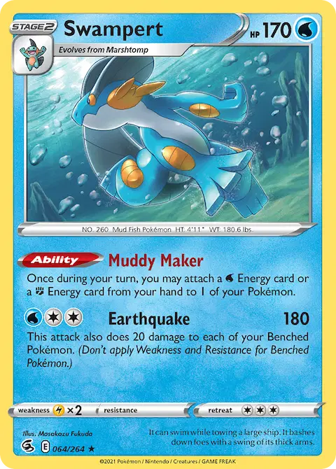 Swampert, Fusion Strike 64/264