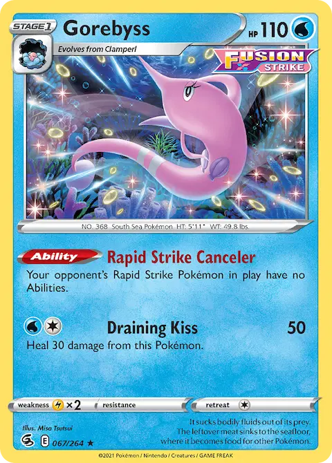 Gorebyss, Fusion Strike 67/264
