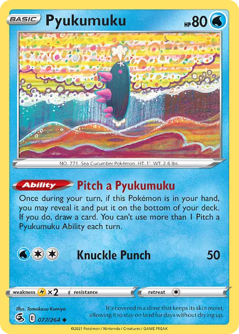 Pyukumuku, Fusion Strike 77/264