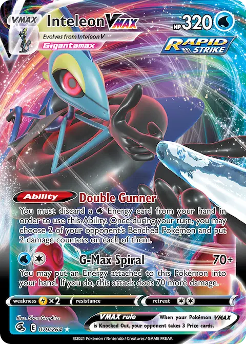 Inteleon VMAX, Fusion Strike 79/264