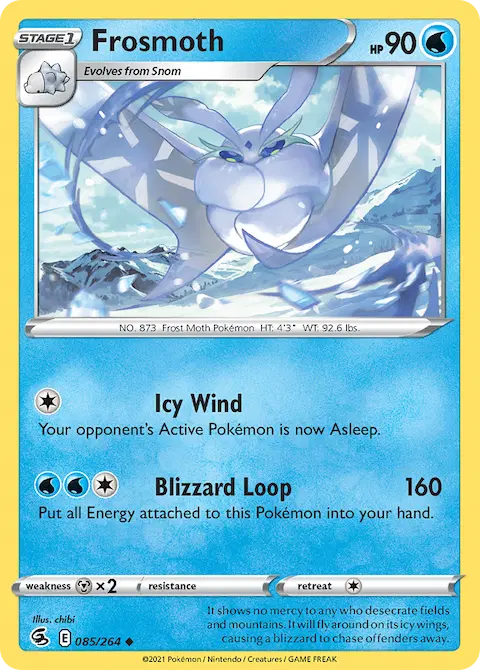 Frosmoth, Fusion Strike 85/264
