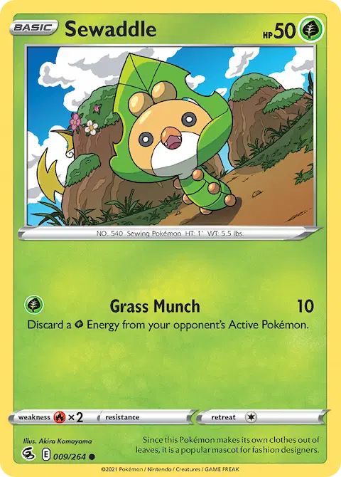 Sewaddle, Fusion Strike 9/264