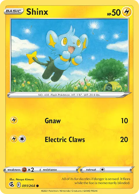 Shinx, Fusion Strike 91/264