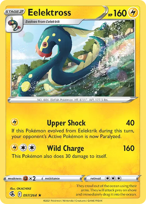 Eelektross, Fusion Strike 97/264