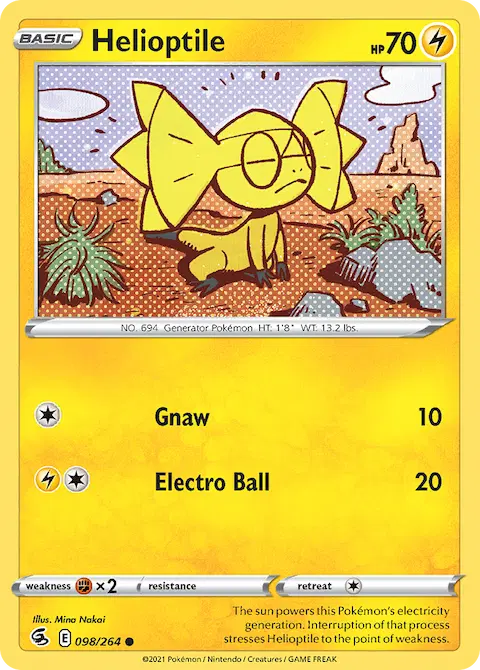 Helioptile, Fusion Strike 98/264