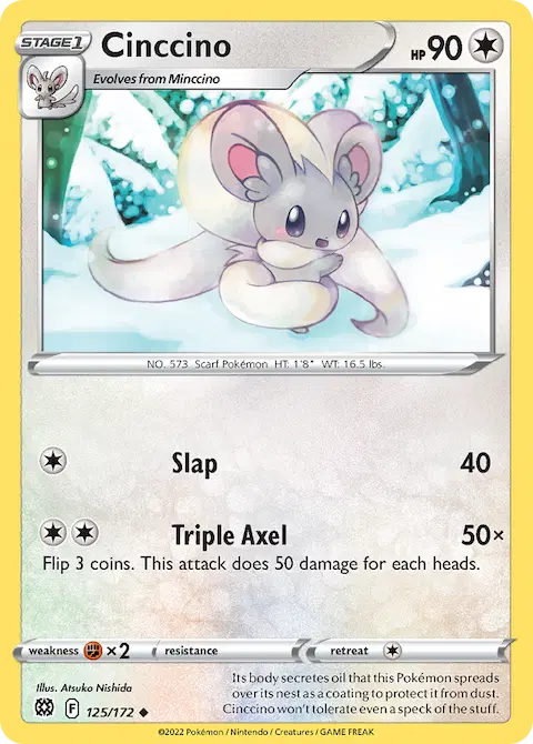 Cinccino, Brilliant Stars 125/172