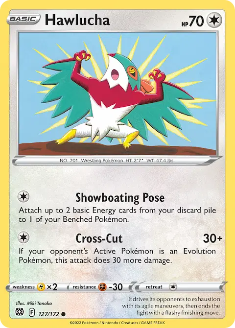 Hawlucha, Brilliant Stars 127/172