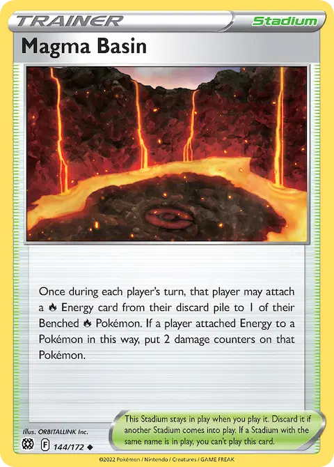 Magma Basin, Brilliant Stars 144/172
