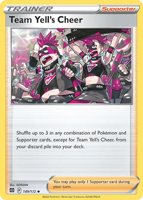 Team Yell's Cheer, Brilliant Stars 149/172