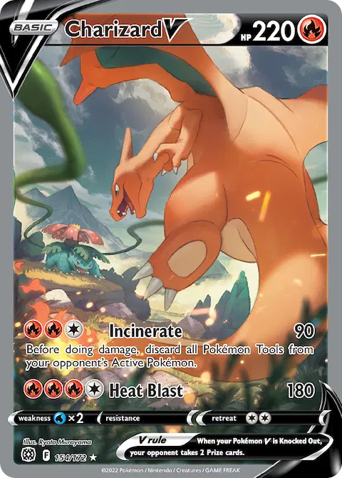 Charizard V, Brilliant Stars 154/172