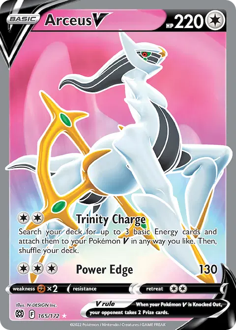 Arceus V, Brilliant Stars 165/172