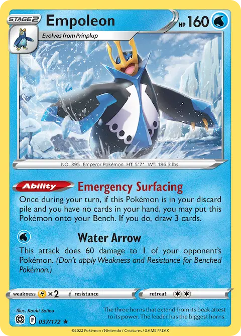 Empoleon, Brilliant Stars 037/172