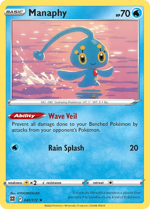 Manaphy, Brilliant Stars 041/172