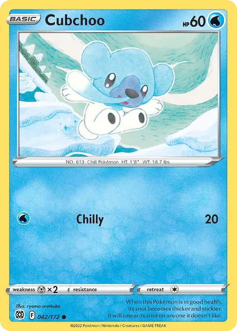 Cubchoo, Brilliant Stars 042/172