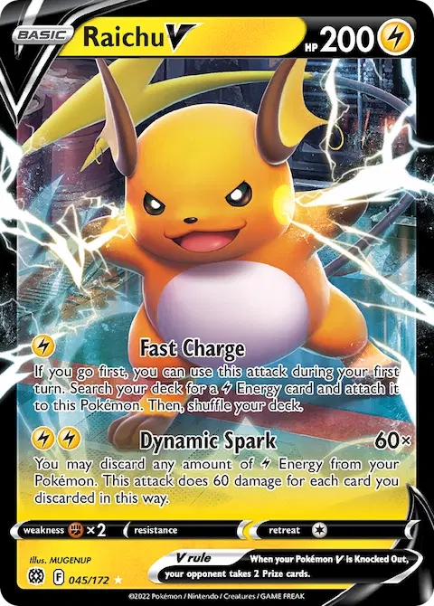 Raichu V, Brilliant Stars 045/172
