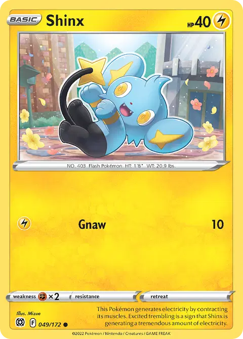 Shinx, Brilliant Stars 049/172