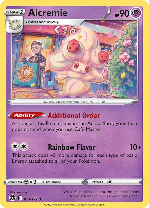 Alcremie, Brilliant Stars 071/172
