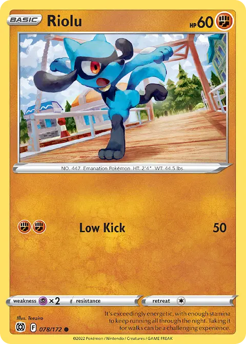 Riolu, Brilliant Stars 078/172