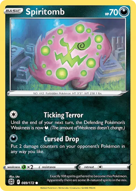 Spiritomb, Brilliant Stars 089/172