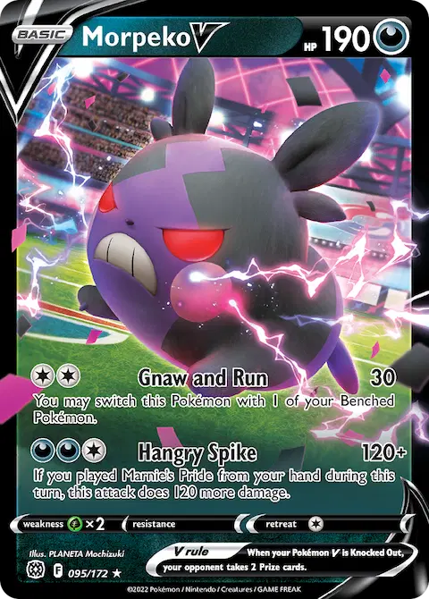 Morpeko V, Brilliant Stars 095/172