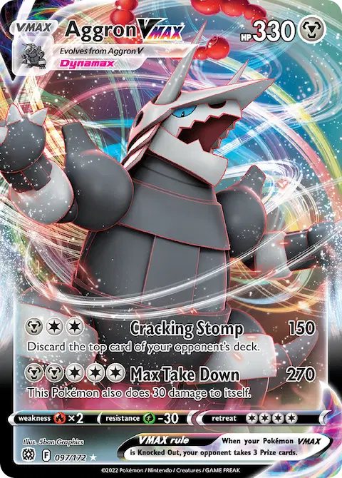 Aggron VMAX, Brilliant Stars 097/172