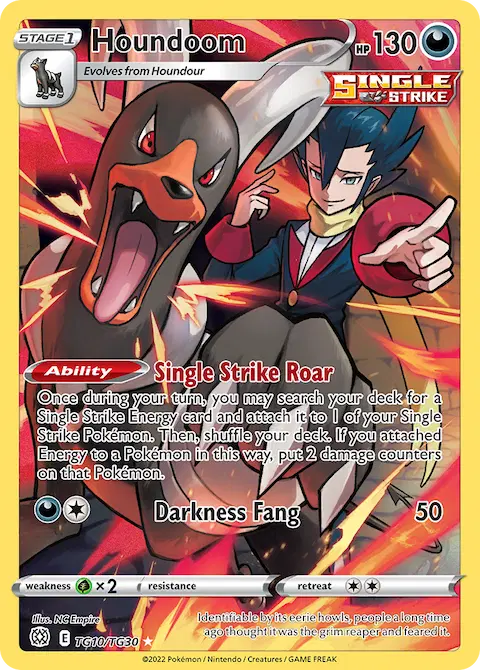Houndoom, Brilliant Stars Trainer Gallery TG10