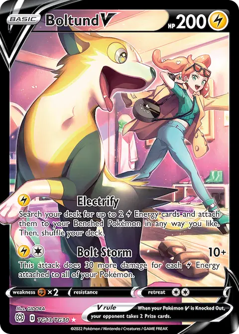 Boltund V, Brilliant Stars Trainer Gallery TG13
