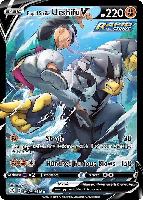 Rapid Strike Urshifu V, Brilliant Stars Trainer Gallery TG20