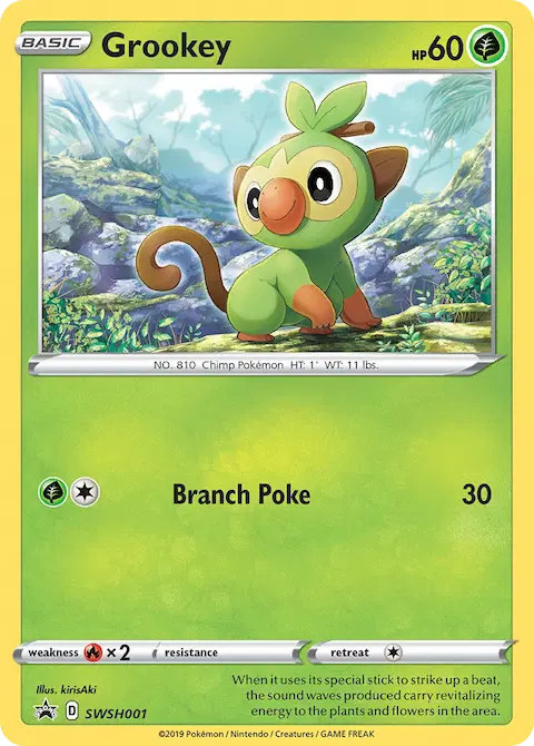 Grookey, SWSH Black Star Promos SWSH001