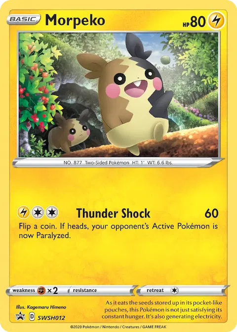 Morpeko, SWSH Black Star Promos SWSH012