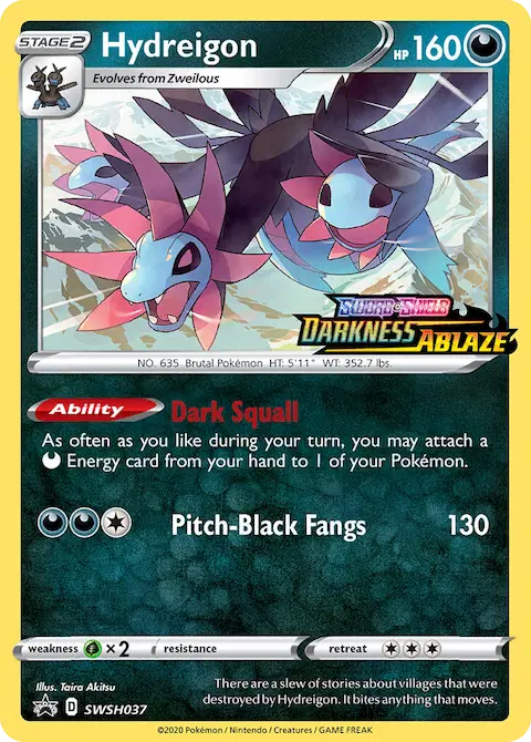 Hydreigon, SWSH Black Star Promos SWSH037