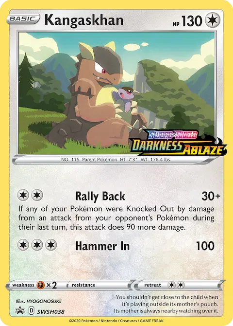 Kangaskhan, SWSH Black Star Promos SWSH038