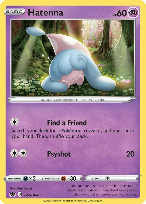 Hatenna, SWSH Black Star Promos SWSH040