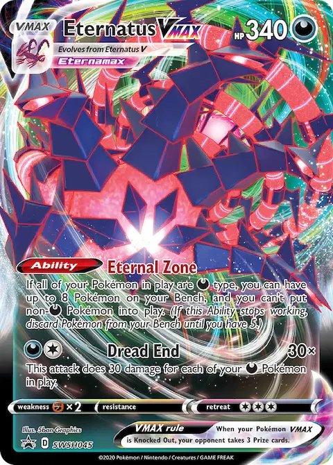 Eternatus VMAX, SWSH Black Star Promos SWSH045